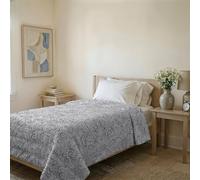 Italian Bed Linen Trapuntino Estivo Linea BASIC Made in Italy Copriletto Stampato in Morbida Microfibra - Trapunta Primavera Estate Mezza Stagione - Ornato, Singolo 160x240cm
