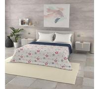 Italian Bed Linen Trapuntino Estivo Linea BASIC Made in Italy Copriletto Stampato in Morbida Microfibra - Trapunta Primavera Estate Mezza Stagione - Superstar, Matrimoniale 250x240cm