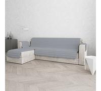 Italian Bed Linen TRENDY, Copridivano Penisola Sinistra, Grigio, 190cm