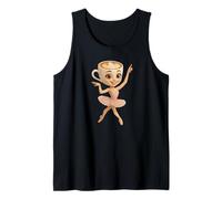 Italian Brain Red AI Generated Character Ballerina Cappuccina Canotta