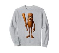 Italian Brain Red AI Generated Character Tung Tung Sahur Felpa