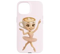 Italian Brainrot AI-Generated Character Ballerina Cappuccina Custodia per iPhone 15