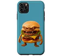 Italian Brainrot AI-Generated Character Burger/Evilburger Custodia per iPhone 11 Pro Max