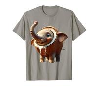 Italian Brainrot AI-Generated Character Cocofanto Elefanto Maglietta