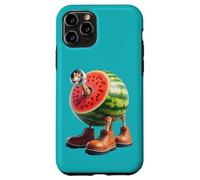 Italian Brainrot AI-Generated Character Giraffa Celeste Custodia per iPhone 11 Pro