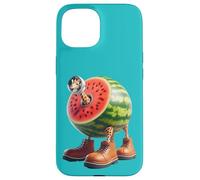 Italian Brainrot AI-Generated Character Giraffa Celeste Custodia per iPhone 15