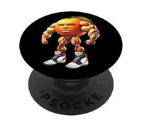 Italian Brainrot AI-Generated Character Udin Din Din Din Dun PopSockets PopGrip Adesivo
