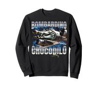 Italian Brainrot Bombardino Crocodilo Felpa