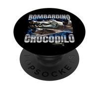 Italian Brainrot Bombardino Crocodilo PopSockets PopGrip Adesivo