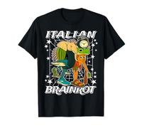 Italian-Brainrot Funny Gen Z Meme All Characters Maglietta