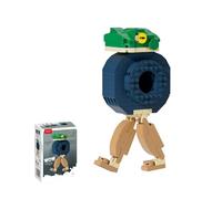 Italian Brainrot Giocattolo di Puzzle 3D, Tung Tung Sahur Figurine Giocattoli da Costruire, Micro Building Blocks Puzzle, Carino giocattolo Educativo di Puzzle del Fumetto Bambini per Collezione (B)