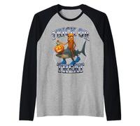 Italian Brainrot Halloween Trick or Treat Maglia con Maniche Raglan