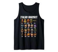 Italian Brainrot Italian Brainrot Funny Memes Boys Canotta