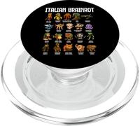 Italian Brainrot Italian Brainrot Funny Memes Boys PopSockets PopGrip per MagSafe