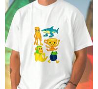 ITALIAN BRAINROT Maglietta Uomo Moda Estiva Casual Comoda T Shirt Stile Italiano Elegante Qualità Idea Regalo Esclusiva Offerta L,M,S,XL,XXL,XXXLFumettoTessuto in maglia