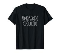 Italian Brainrot Meme Bombardino Crocodilo Maglietta