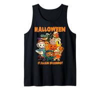 Italian Brainrot Personaggi Halloween Temi Costume Party Canotta