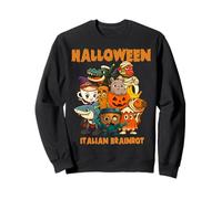 Italian Brainrot Personaggi Halloween Temi Costume Party Felpa