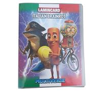 Italian Brainrot - Raccoglitore Ufficiale Lamincard Diramix + 1 Bustina Inclusa - (SERIE MULTIVERSE) Album Collezione 2025
