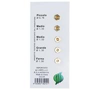 [Italian Brand] 5 CF UGELLI PASSO 6 MB GAS METANO PER CUCINA
