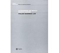 Italian business law [Lingua inglese]
