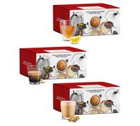 Italian Coffee 100/150 Capsule Tè/Orzo/Ginseng Compatibili Nescafé Dolce Gusto