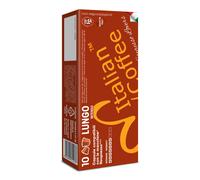 Italian Coffee 100/200 Capsule Caffè Compatibile con Nespresso