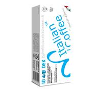 Italian Coffee 100/200 Capsule Caffè Compatibile con Nespresso