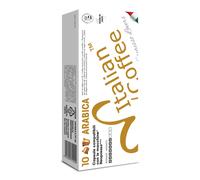 Italian Coffee 100/200 Capsule Caffè Compatibile con Nespresso