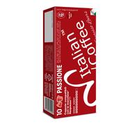 Italian Coffee 100/200 Capsule Caffè Compatibile con Nespresso