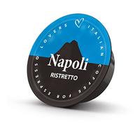 Italian Coffee 140 Capsule Caffè Napoli Ristretto Compatibile con Lavazza A Modo Mio