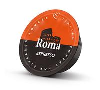 Italian Coffee 140 Capsule Caffè Roma Espresso Compatibile con Lavazza A Modo Mio