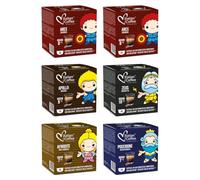Italian Coffee 180 Capsule Caffè, Box Degustazione 60 Ares 30 Apollo 30 Zeus 30 Afrodite 30 Poseidone, Compatibile con Nescafé Dolce Gusto