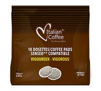 Italian Coffee 180 Cialde Caffè Vigoroso Compatibile con Senseo