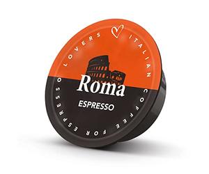 Italian Coffee 280 Capsule Caffè Roma Espresso Compatibile con Lavazza A Modo Mio