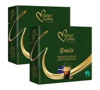 Italian Coffee 50/100/200 Capsule Caffè Compatibile con Nespresso Professional