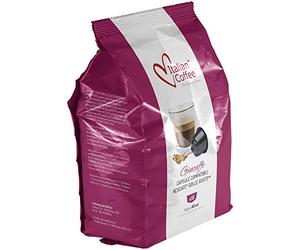 Italian Coffee 64 Capsule Caffè Ginseng Compatibile con Nescafé Dolce Gusto