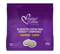 Italian Coffee 90 Cialde Caffè Classico Compatibile con Senseo