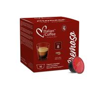 Italian Coffee 96/192 Capsule Caffè Compatibile con Nescafé Dolce Gusto