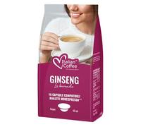 Italian Coffee 96 Capsule Caffè al Ginseng Compatibile con Bialetti Mokespresso (NON compatibili con modello Gioia)