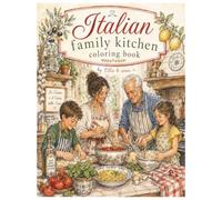Italian Family Kitchen Coloring Book