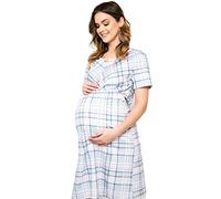 Italian Fashion Camicia da Notte Parto Ospedale | Vestaglia Donna Ospedale | Camicia da Notte Parto | Pigiama Premaman con Chiusura | Vestiti Premaman S-XXL