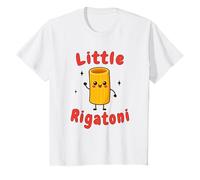 Italian Food Kids Little Rigatoni Pasta Lover Neonato Maglietta