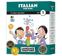 Italian for Kids: First Readers Box Set - 10 Beginning Readers with Online Audio | Build Confidence with Italian Words | Ages 3-8 by Language Together