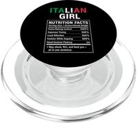 Italian Girl Orgoglioso Donne Italiane Ragazze PopSockets PopGrip per MagSafe