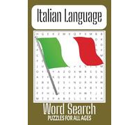 Italian Language Word Search Puzzle Book: Word Searches with Easy to Read Print, Italian Language for all ages | 6x9 inches, 110 pages | 50+ Puzzles...Gift for Vacations, Travel, Relaxing
