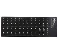 Italian Learning Keyboard Layout Sticker tasti neri adesivi per computer
