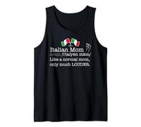 Italian Mom Dizionario Divertente Definizione Bandiera Italia Meme Canotta
