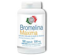 Italian Mood - Bromelina Maxima 180 Capsule da 530 mg - 2500 GDU/g