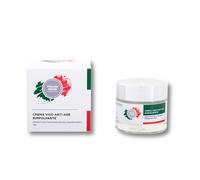Italian Mood - Crema Viso Antiage Rimpolpante 50 ml,con Sfere di Acido Ialuronico e a basso Peso Molecolare. EcoBio Cosmesi AIAB